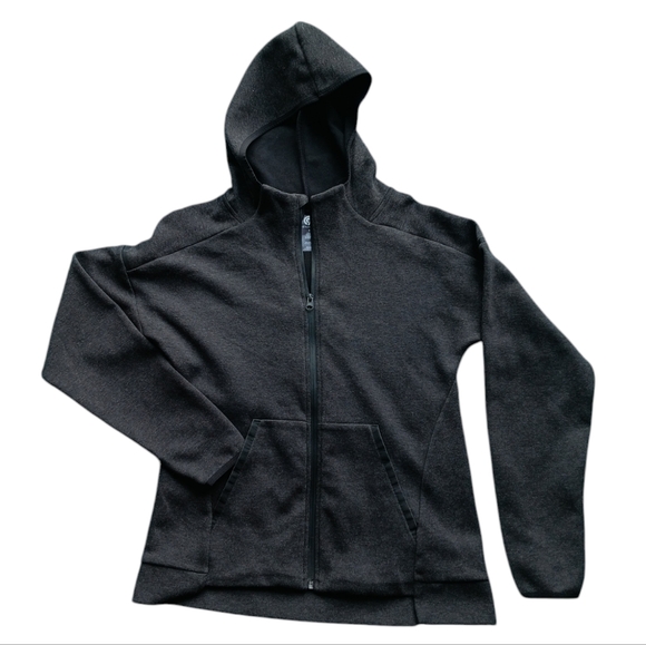 Champion Tops - CHAMPION WOMEN'S SIZE SMAL GRAY HOODED SWEATSHIRT.